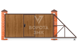Автоматические ворота 3000×2200 ЗМК-7229