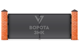 Распашные ворота 2750×2750 ЗМК-4713